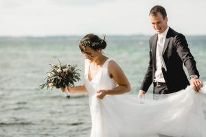Strandhochzeit Niendorf, Hochzeitsreportage Lübeck Karoline und Thomas